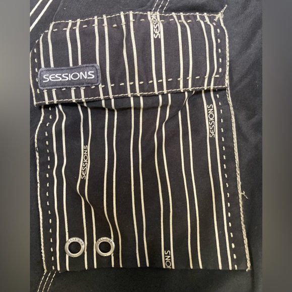 Sessions Black Swim Trunks - Waist 32 - Picture 4 of 6